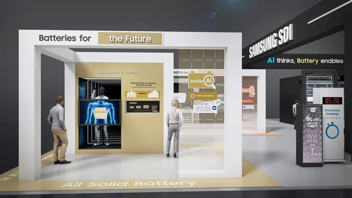 Samsung, insansı robotlar için ilk poşet tipi katı hal pil geliştirdi Samsung, insansı robotlar için ilk poşet tipi katı hal pil geliştirdi