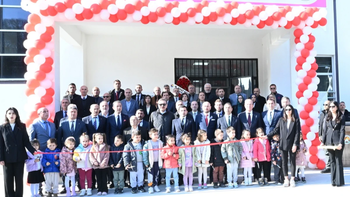 Sarayköy TOBB Anaokulu hizmete açıldı Sarayköy TOBB Anaokulu hizmete açıldı