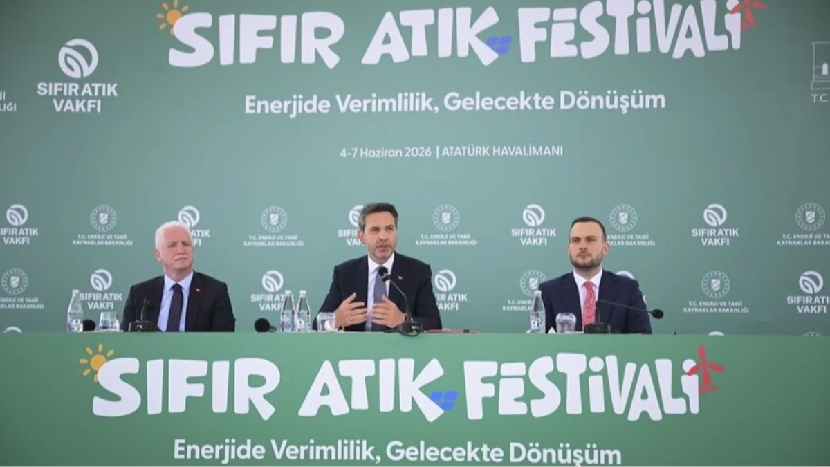 Sıfır Atık Festivali 4 Haziran'da başlıyor! Sıfır Atık Festivali 4 Haziran'da başlıyor!
