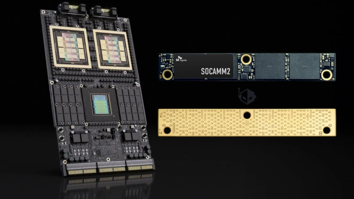 Sk Hynix Nvidia için 192GB SOCAMM2 belleğin üretimine başladı Sk Hynix Nvidia için 192GB SOCAMM2 belleğin üretimine başladı