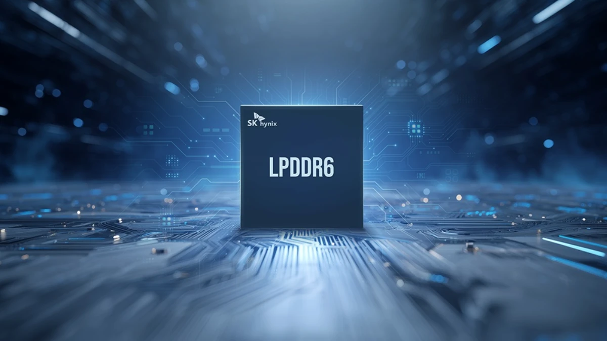SK hynix yapay zeka uyumlu LPDDR6 geliştirdi: 10,7 Gbps rekor hızında