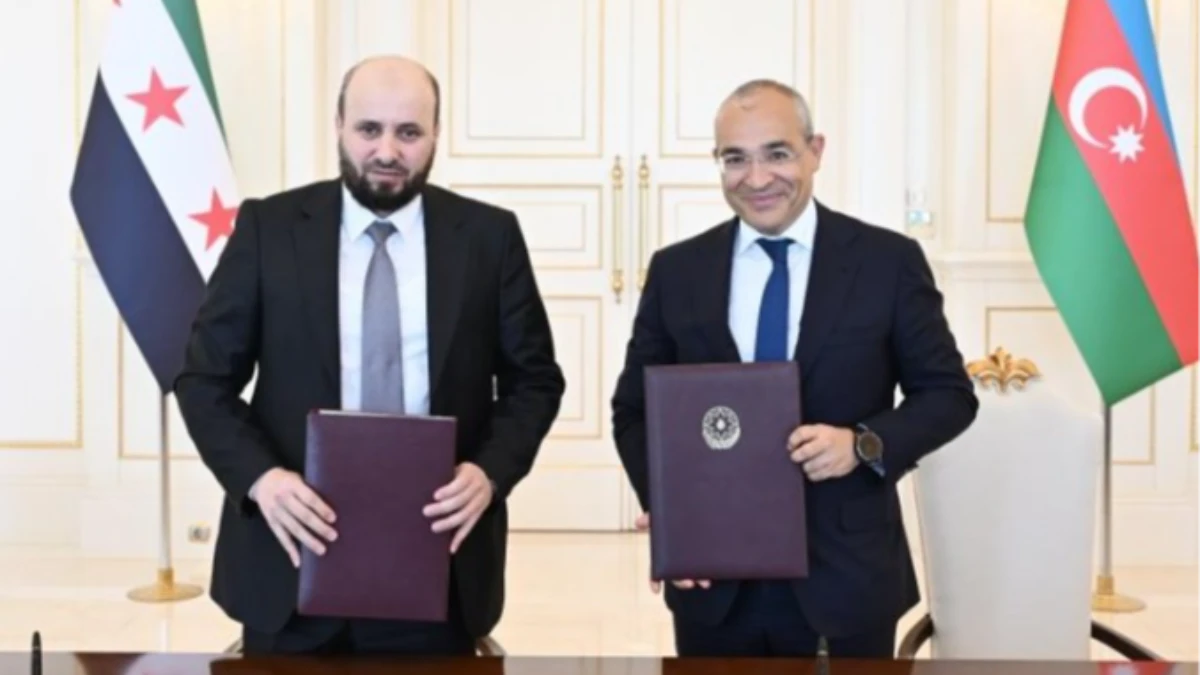 SOCAR, Suriye hükümeti ile anlaşma imzaladı SOCAR, Suriye hükümeti ile anlaşma imzaladı