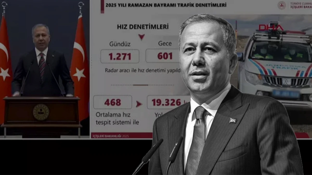 SON DAKİKA: Bakan Yerlikaya 9 günlük bayram tatili verilerini açıkladı SON DAKİKA: Bakan Yerlikaya 9 günlük bayram tatili verilerini açıkladı