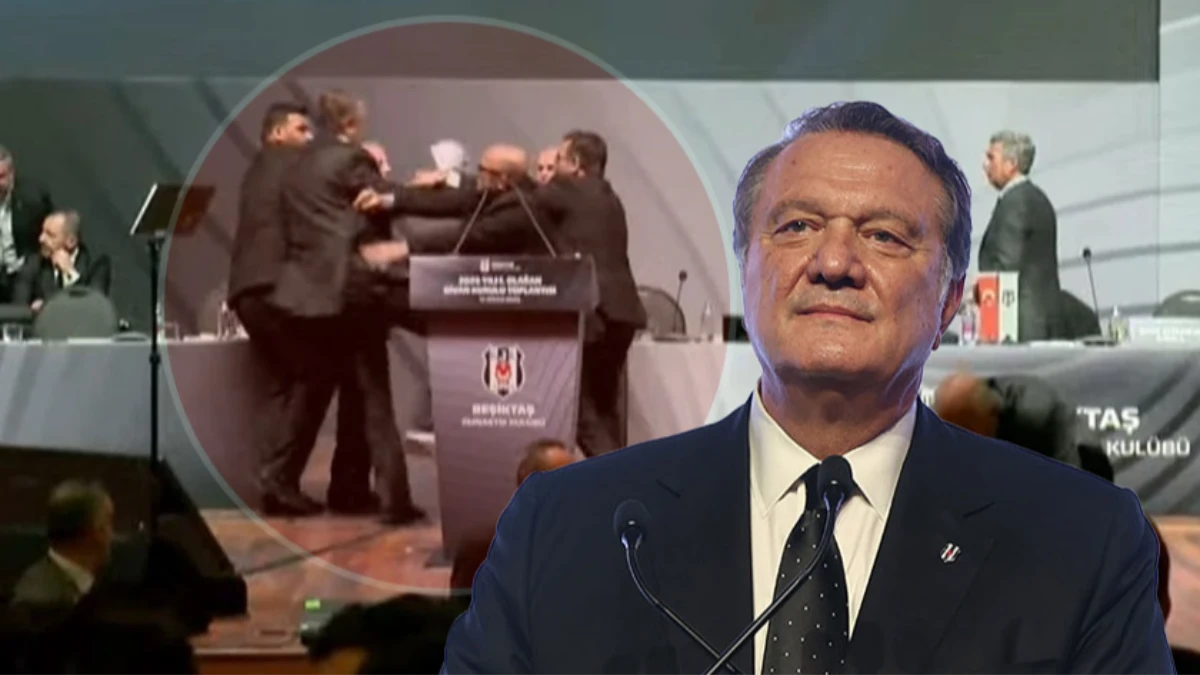 SON DAKİKA: Tevfik Yamantürk'ten Hasan Arat'a yumruk! Beşiktaş Divan Kurulu karıştı SON DAKİKA: Tevfik Yamantürk'ten Hasan Arat'a yumruk! Beşiktaş Divan Kurulu karıştı