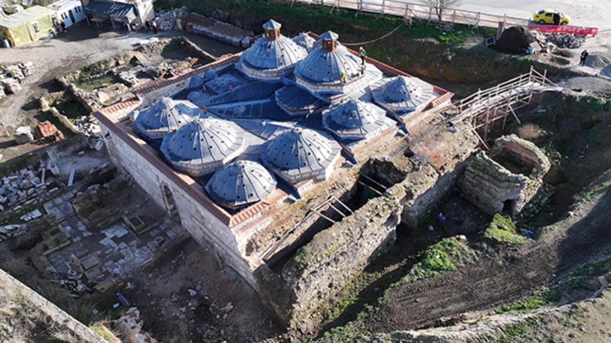 Tarihi Gazi Mihal Hamamı turizme yeni soluk olacak Tarihi Gazi Mihal Hamamı turizme yeni soluk olacak