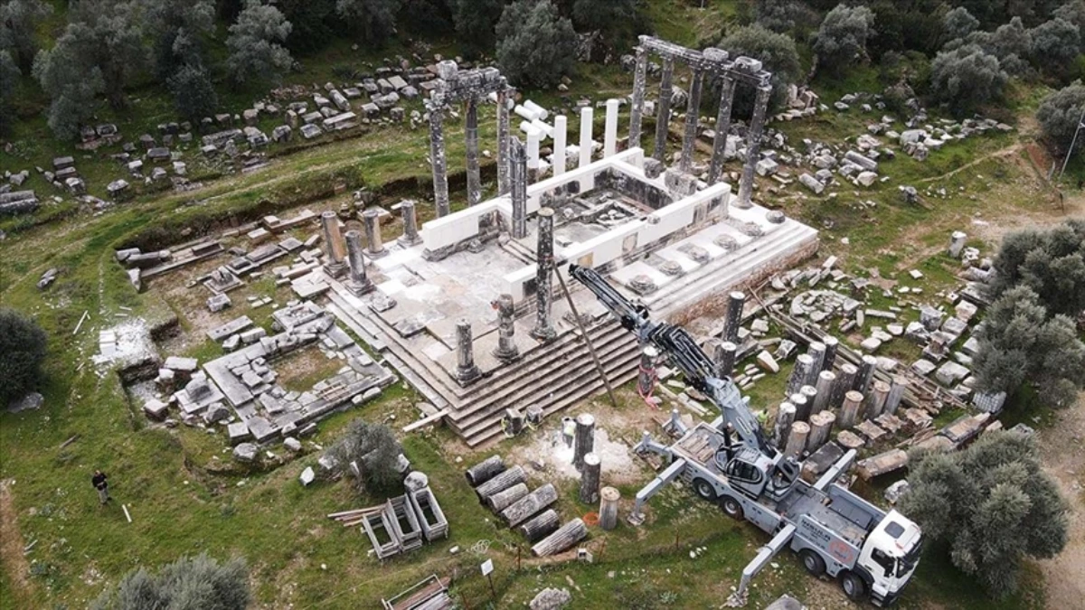 Tarihi Zeus Tapınağı depreme dayanıklı olacak Tarihi Zeus Tapınağı depreme dayanıklı olacak