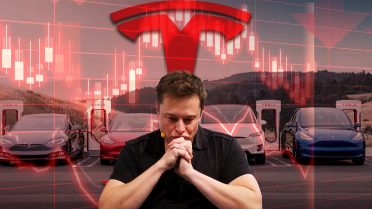 Tesla hisseleri için çöküş derinleşiyor: Yüzde 50 geriledi Tesla hisseleri için çöküş derinleşiyor: Yüzde 50 geriledi