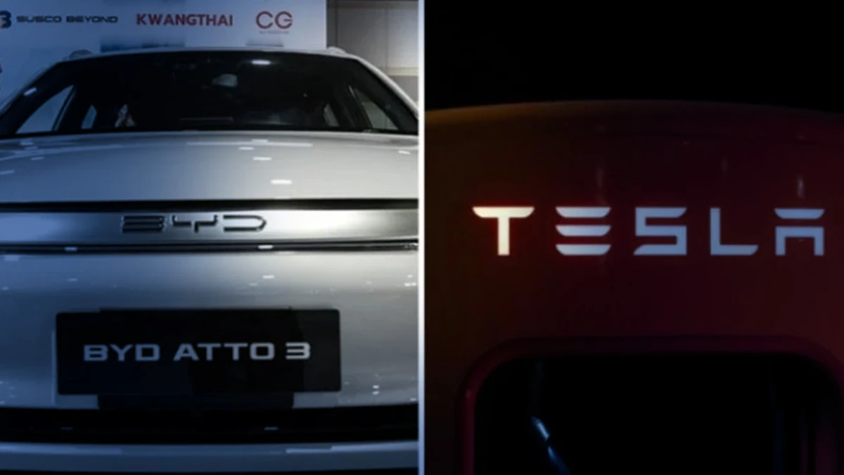Tesla ve BYD'nin yeni pazarı Almanya oldu! Tesla ve BYD'nin yeni pazarı Almanya oldu!