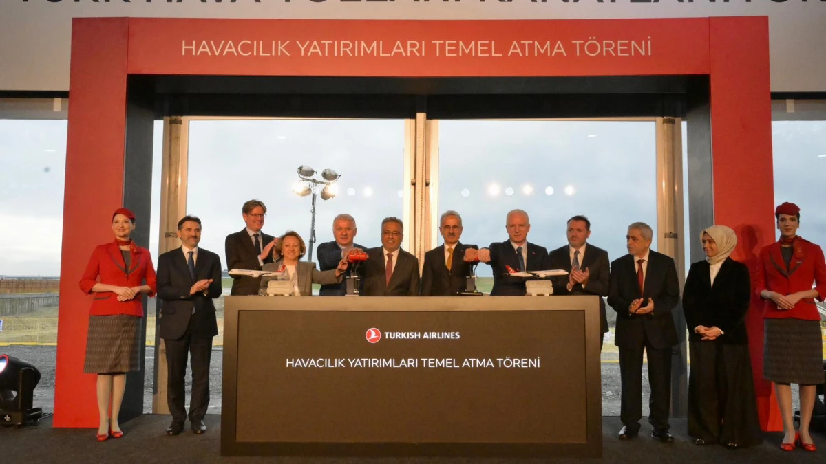 THY'den 100 milyar liralık dev yatırım: Temeli atıldı THY'den 100 milyar liralık dev yatırım: Temeli atıldı