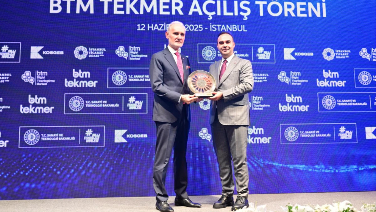 Ticaretin kalbinden teknolojinin zirvesine! BTM TEKMER açıldı Ticaretin kalbinden teknolojinin zirvesine! BTM TEKMER açıldı