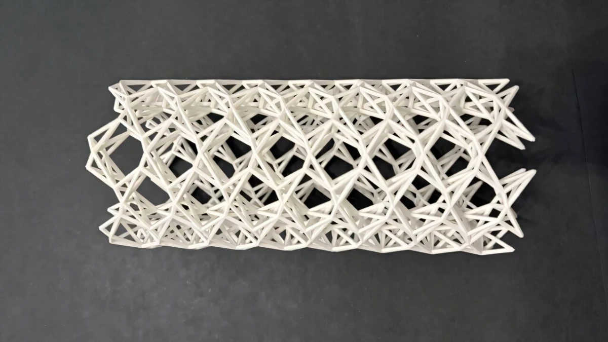 Titreşimleri durduran geometri: 3D baskıyla yeni nesil malzemeler Titreşimleri durduran geometri: 3D baskıyla yeni nesil malzemeler