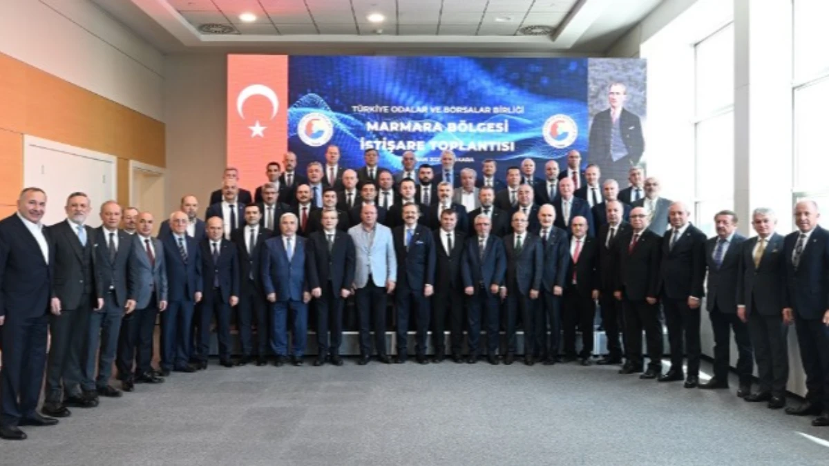 TOBB Marmara Bölgesi istişare toplantısı yapıldı! TOBB Marmara Bölgesi istişare toplantısı yapıldı!