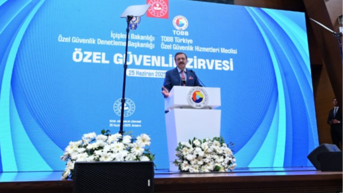 TOBB'da Özel Güvenlik Zirvesi düzenlendi TOBB'da Özel Güvenlik Zirvesi düzenlendi