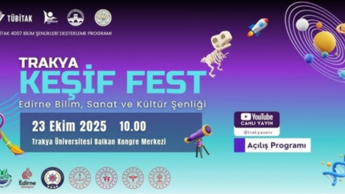 Trakya Keşif Fest başladı! Gençlerin ilgi odağı oldu Trakya Keşif Fest başladı! Gençlerin ilgi odağı oldu
