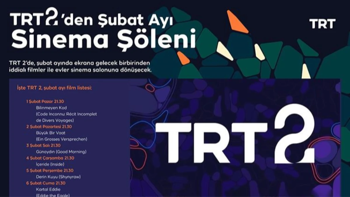 TRT 2'de bu ay farklı ülkelerden seçilmiş filmler yayınlanacak TRT 2'de bu ay farklı ülkelerden seçilmiş filmler yayınlanacak