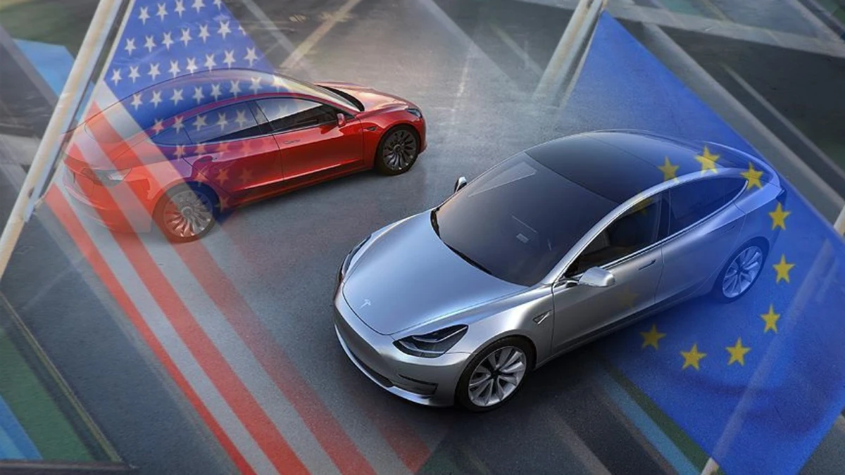 Trump'ın tarife söylemleri Tesla'nın AB bölgesindeki satışlarını vurdu Trump'ın tarife söylemleri Tesla'nın AB bölgesindeki satışlarını vurdu