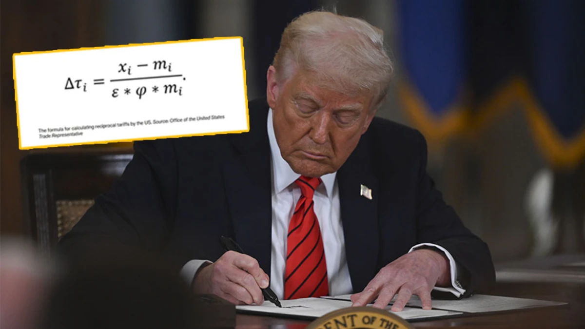 Trump'ın tarifelerinin arkasındaki formül ortaya çıktı! Dünyayı sarsan vergi oranları nasıl belirlendi? Trump'ın tarifelerinin arkasındaki formül ortaya çıktı! Dünyayı sarsan vergi oranları nasıl belirlendi?