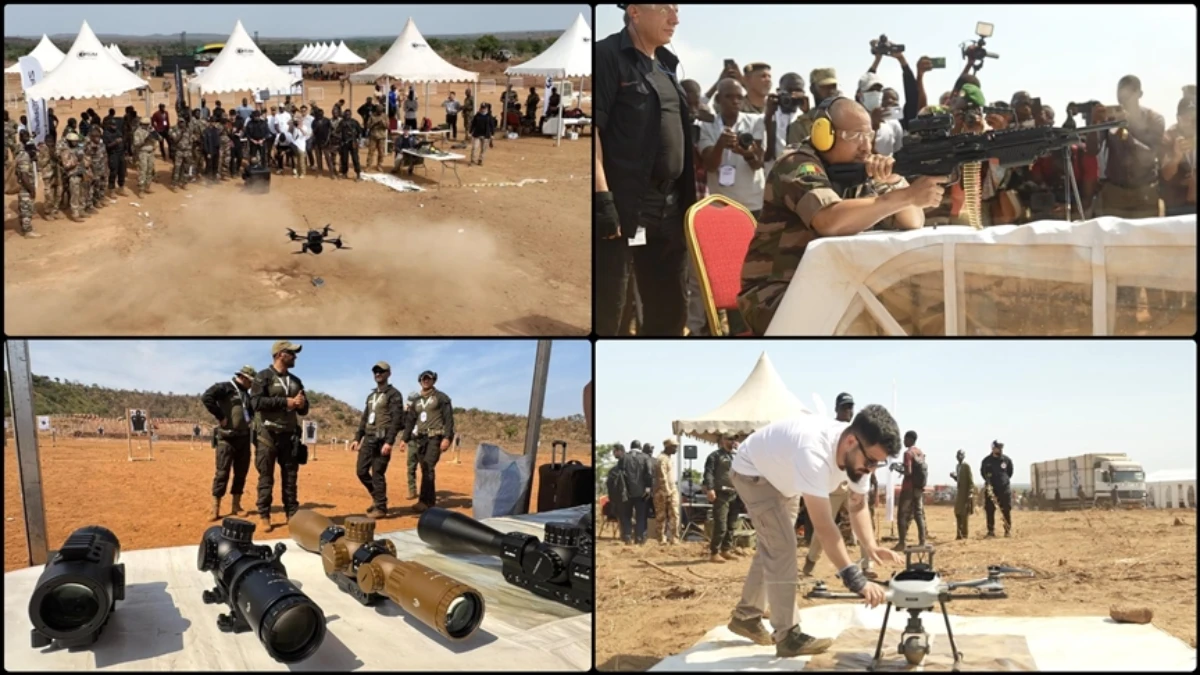 Türk savunma sanayisinden Afrika'da güç gösterisi Türk savunma sanayisinden Afrika'da güç gösterisi