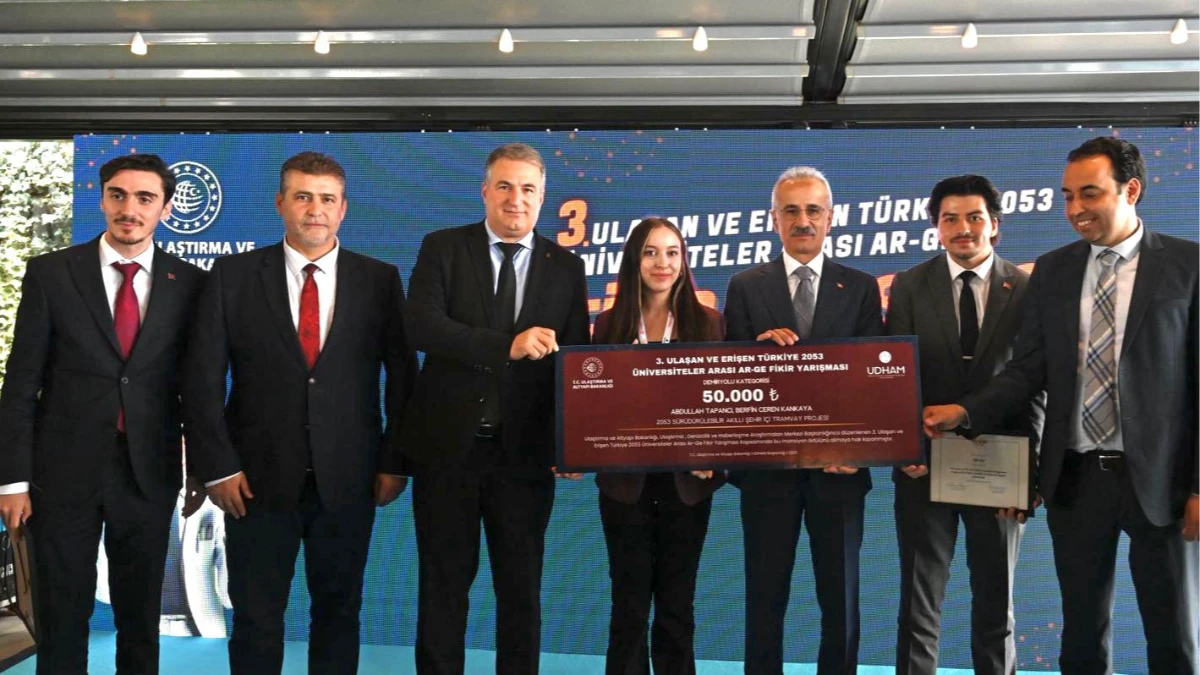 Türkiye 2053 Yarışması’nda ödül kazandı Türkiye 2053 Yarışması’nda ödül kazandı