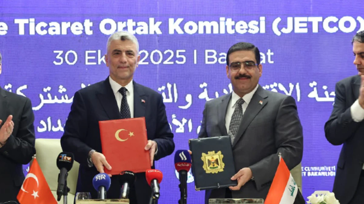 Türkiye ile Irak ekonomik işbirliğini derinleştiriyor Türkiye ile Irak ekonomik işbirliğini derinleştiriyor
