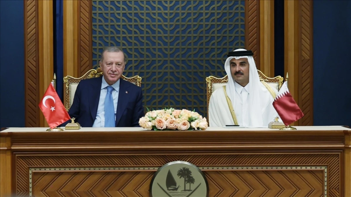 Türkiye ile Katar arasında işbirliği: İmzalar atıldı Türkiye ile Katar arasında işbirliği: İmzalar atıldı