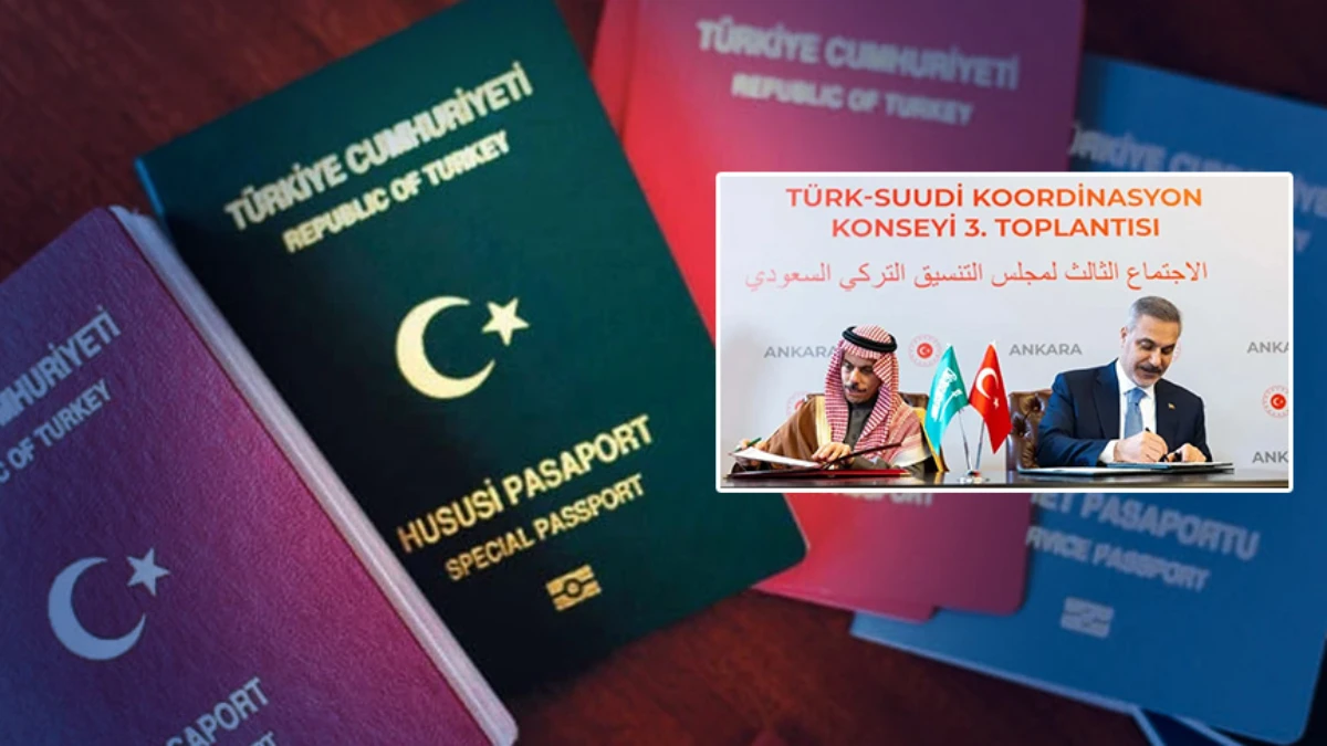 Türkiye ve S. Arabistan arasında dikkat çeken imza: Vize muafiyeti sağlandı