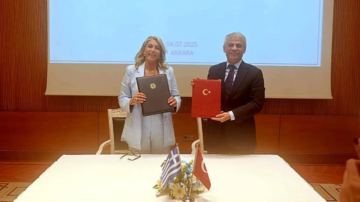 Türkiye ve Yunanistan'dan turizmde işbirliği imzası
