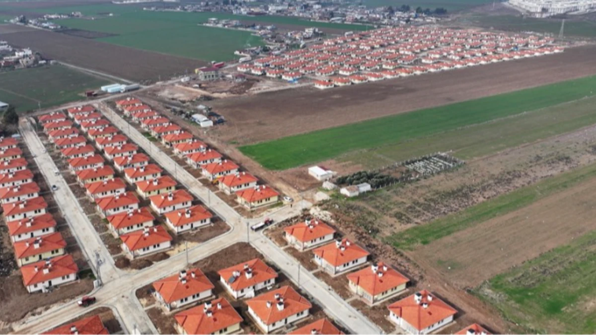 Türkiye'nin ilk kırsal uydu kenti kuruldu! Türkiye'nin ilk kırsal uydu kenti kuruldu!
