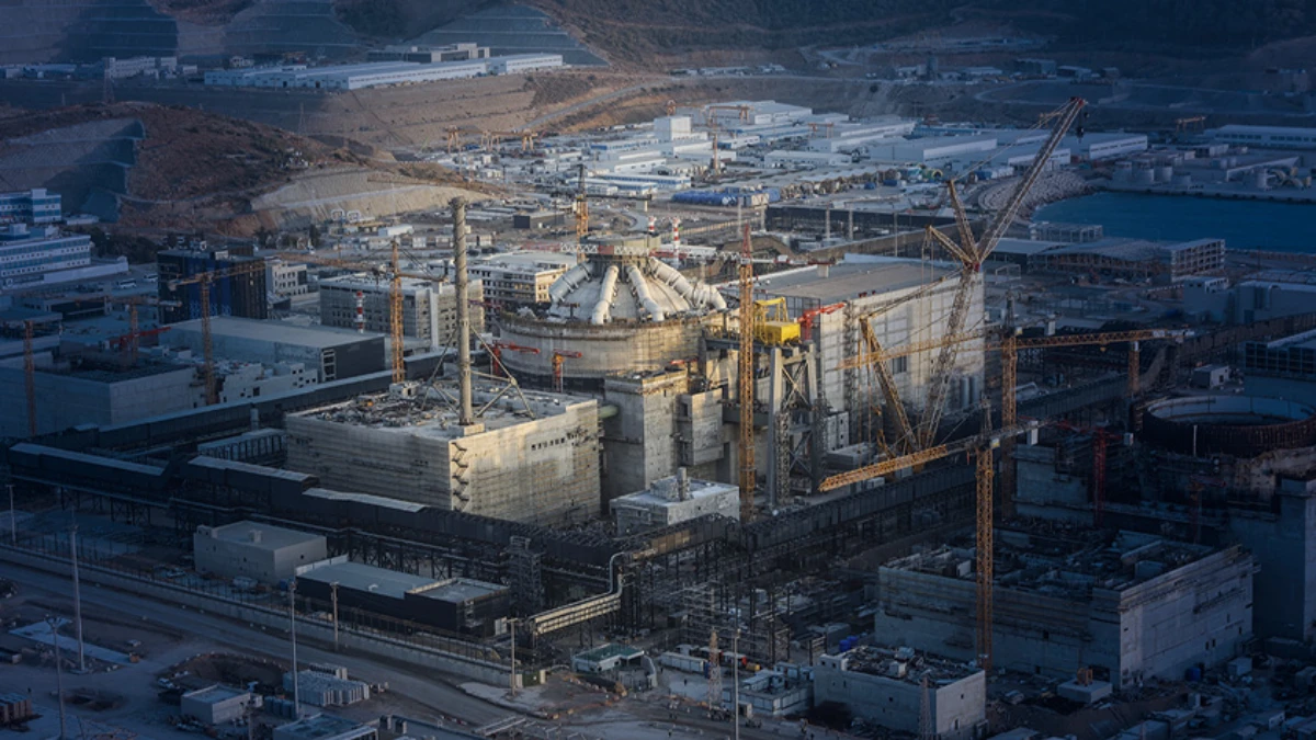 Türkiye'nin ilk nükleer enerji santralinde tarihi aşama