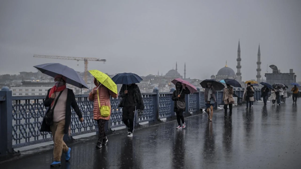 Türkiye'yi bu hafta yağışlı günler bekliyor