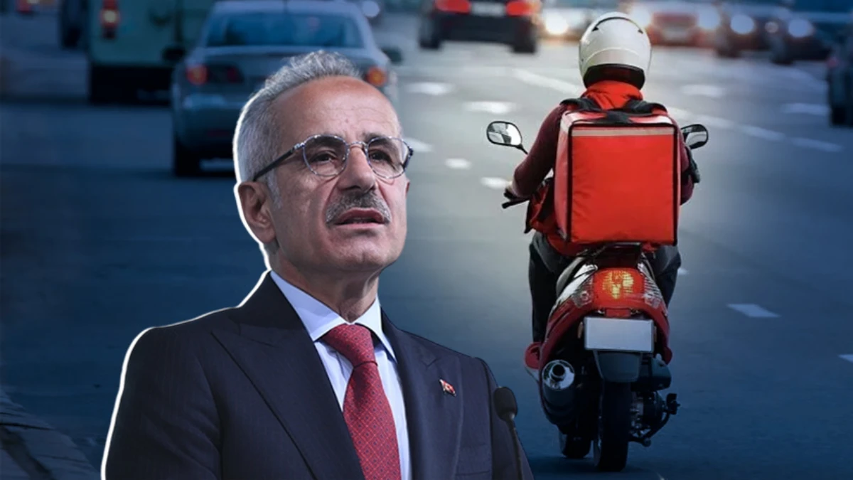 Ulaştırma ve Altyapı Bakanı Uraloğlu motokuryelerin kayıt altına alındığını açıkladı Ulaştırma ve Altyapı Bakanı Uraloğlu motokuryelerin kayıt altına alındığını açıkladı