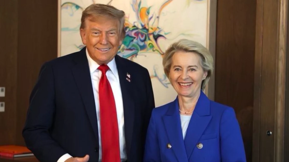 Von der Leyen ile Trump G7'de görüştü: AB ve ABD ticaret müzakereleri hızlanacak