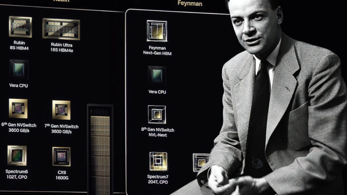 Yapay zekada NVIDIA’dan Feynman devrimi: Dünyada ilk 1.6 nm çipler Yapay zekada NVIDIA’dan Feynman devrimi: Dünyada ilk 1.6 nm çipler