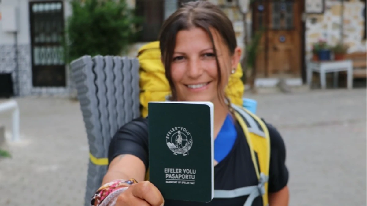 Yeni kültür ve yürüyüş rotası Efeler Yolu'nu tamamlayan ilk Türk kadın! Yeni kültür ve yürüyüş rotası Efeler Yolu'nu tamamlayan ilk Türk kadın!