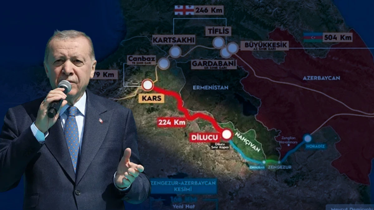 Zengezur Koridoru için tarihi adım! Cumhurbaşkanı Erdoğan: Köprü vazifesi görecek Zengezur Koridoru için tarihi adım! Cumhurbaşkanı Erdoğan: Köprü vazifesi görecek