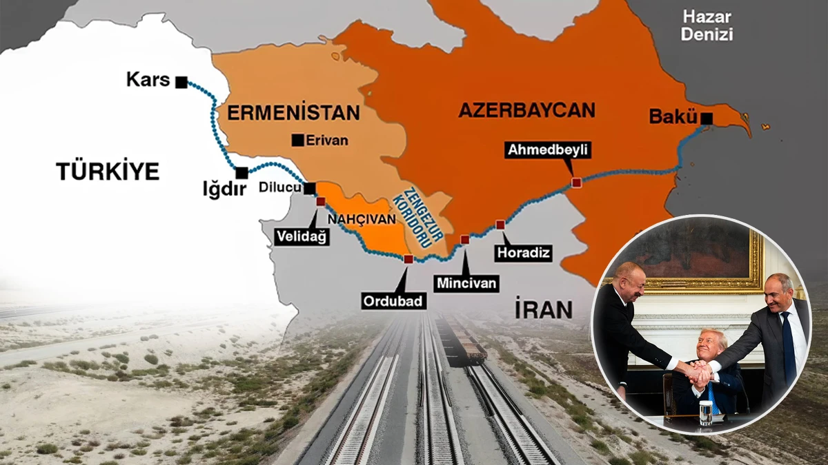 Zengezur Koridoru Türk dünyasını ticarette birleştirecek! Merkezi aktöre dönüşüm Zengezur Koridoru Türk dünyasını ticarette birleştirecek! Merkezi aktöre dönüşüm
