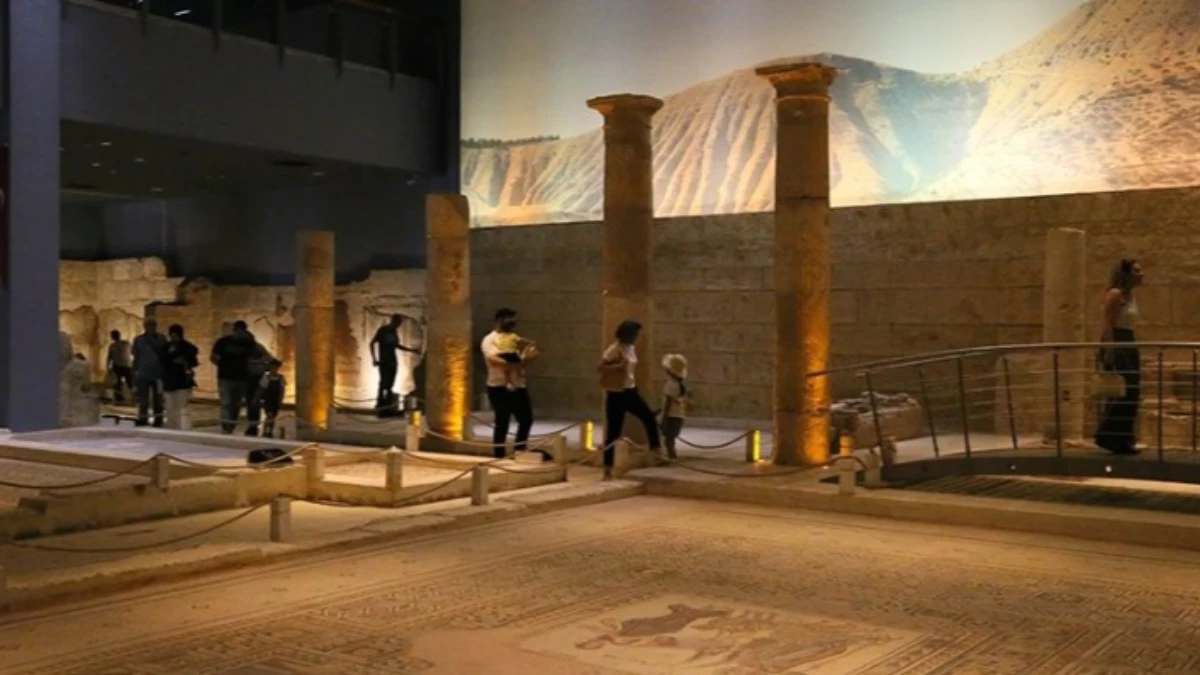 Zeugma Mozaik Müzesi'nde Kurban Bayramı hareketliliği Zeugma Mozaik Müzesi'nde Kurban Bayramı hareketliliği