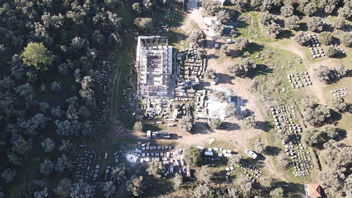 Zeus Tapınağı eski ihtişamına kavuşmak üzere Zeus Tapınağı eski ihtişamına kavuşmak üzere