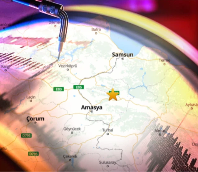 Amasya'da 4.6 büyüklüğünde deprem! AFAD açıkladı Amasya'da 4.6 büyüklüğünde deprem! AFAD açıkladı
