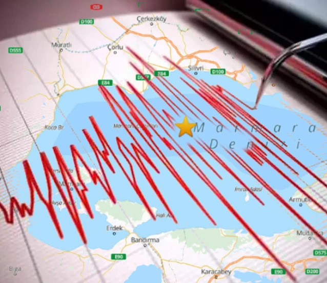 Tekirdağ'da korkutan deprem!