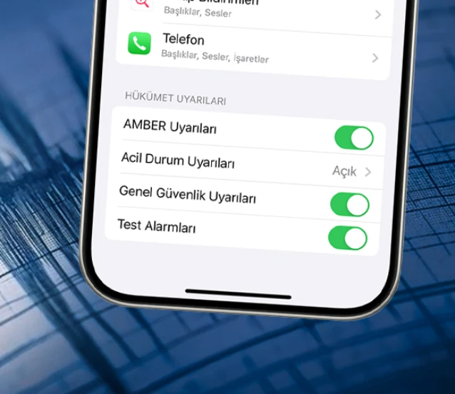 iPhone deprem uyarısı nasıl açılır? iPhone deprem uyarısı nasıl açılır?