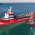 Türk tersanelerinde bir ilk: Türkiye'nin yerli tarama gemisi UAB MAVİ VATAN suya indirildi Türk tersanelerinde bir ilk: Türkiye'nin yerli tarama gemisi UAB MAVİ VATAN suya indirildi