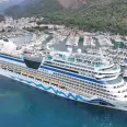 Marmaris’e demir atan  Aida Stella 2 binden fazla turist getirdi