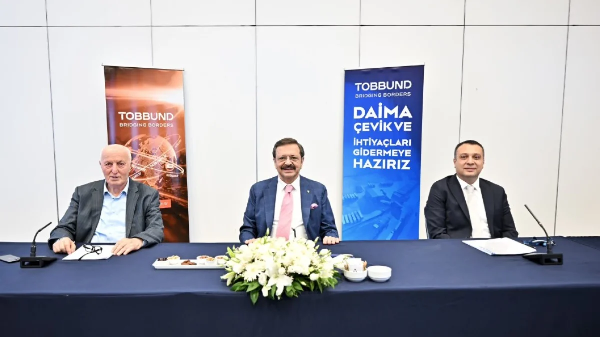 TOBB Başkanı Hisarcıklıoğlu, TOBB UND Lojistik Yatırım A.Ş. Genel Kurulu'na katıldı TOBB Başkanı Hisarcıklıoğlu, TOBB UND Lojistik Yatırım A.Ş. Genel Kurulu'na katıldı