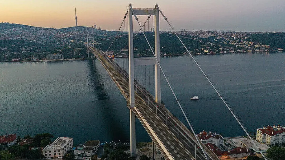 15 Temmuz Şehitler Köprüsü için 3, 4 ve 5 Ağustos uyarısı: Bazı saatlerde trafiğe kapatılacak 15 Temmuz Şehitler Köprüsü için 3, 4 ve 5 Ağustos uyarısı: Bazı saatlerde trafiğe kapatılacak