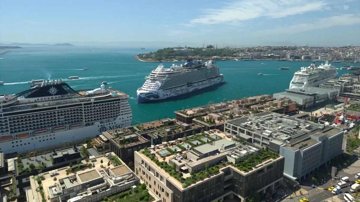 Galataport İstanbul'da hedef büyüdü: 1 milyon yolcu için yeni yatırımlar yolda Galataport İstanbul'da hedef büyüdü: 1 milyon yolcu için yeni yatırımlar yolda