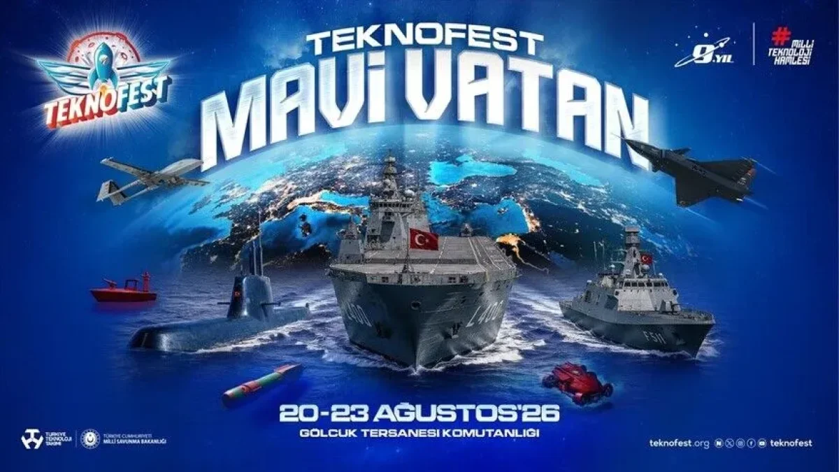 TEKNOFEST Mavi Vatan için geri sayım: Ziyaretçi kayıtları başladı TEKNOFEST Mavi Vatan için geri sayım: Ziyaretçi kayıtları başladı