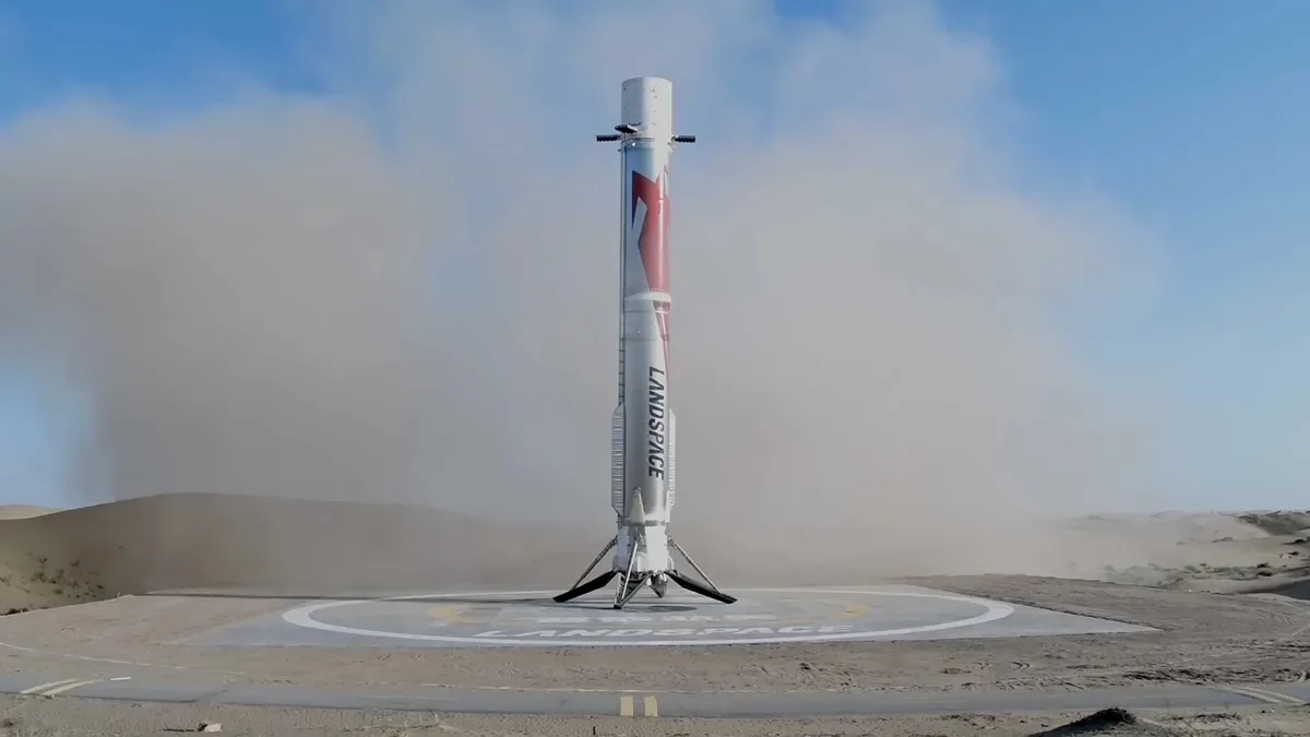 LandSpace'in yeniden kullanılabilir roketi Zhuque-3 başarılı bir iniş gerçekleştirdi LandSpace'in yeniden kullanılabilir roketi Zhuque-3 başarılı bir iniş gerçekleştirdi