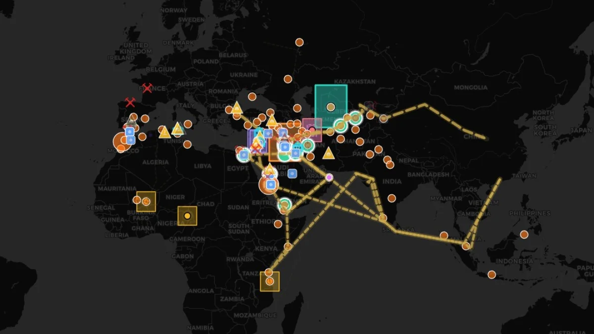 1300 yıllık İslam tarihi tek bir atlas üzerinde buluştu! Fransa'dan Filipinlere 1300 yıllık İslam tarihi tek bir atlas üzerinde buluştu! Fransa'dan Filipinlere