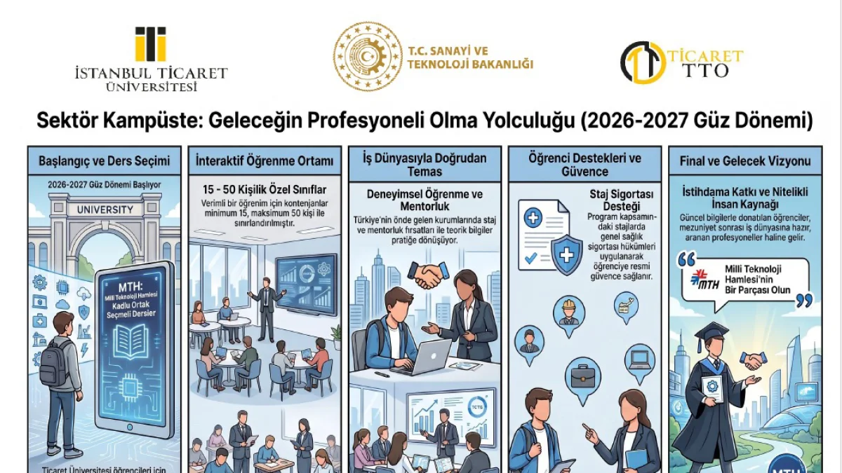 İstanbul Ticaret Üniversitesi Sektör Kampüste Programı’na ilk kez katılıyor İstanbul Ticaret Üniversitesi Sektör Kampüste Programı’na ilk kez katılıyor